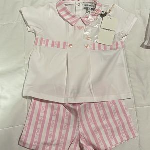 Armani logo set